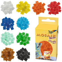 NEU Mosaik-Glassteine 200g / ca. 300 St�ck, 10x10mm - Verschiedene Farben