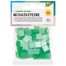 SALE Mosaik Kunstharz Gl�nzend 10x10mm 45g - Verschiedene Farben