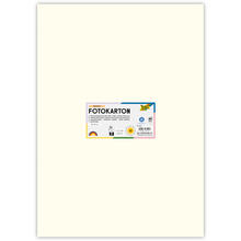 Fotokarton 10 Bogen, 300 g/qm, 50x70 cm, Perlwei�