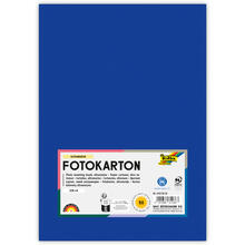 Fotokarton, 50 Bogen, 300 g/qm, DIN A4, Ultramarin