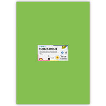 Fotokarton 10 Bogen, 300 g/qm, 50x70 cm, Hellgr�n