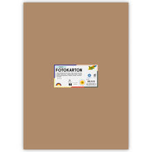 Fotokarton 300g/qm 50x70 cm, Reh-Braun, 1 Bogen