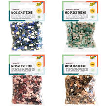 NEU Kunstharz Mosaiksteine Marmoriert, 45g, 5x5mm, 700 St�ck - Verschiedene Farben