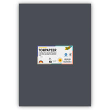 Tonpapier 130g/qm, DIN A3, 50er Pack, Anthrazit