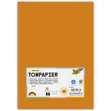 SALE Tonpapier, 100 Bogen, 130 g/qm, DIN A4, Terrakotta