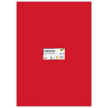 Tonpapier, 10 Bogen, 130 g/qm, 50x70 cm, Hochrot