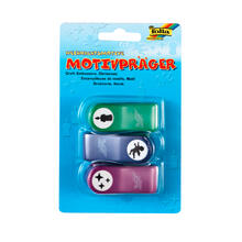 SALE 3er-Set Motivpr�ger, Kerze, Engel, Sterne PREISHIT