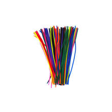 Chenilledraht / Pfeifenputzer / Biegepl�sch Sortiment, St�rke 9 mm, 100 St�ck