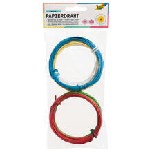Papierdraht, 1,5mmx3m, 6 St�ck