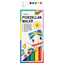Porzellan-Maler-Set, 5 Stifte, 1-2mm Strichst�rke