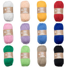 NEU Cotton Strick- und H�kelgarn, 50g, ca. 170 m Laufl�nge - verschiedene Farbt�ne