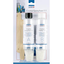 NEU Gie�harz / Crystal Epoxyharz 1:1, 240ml (2x 120ml)