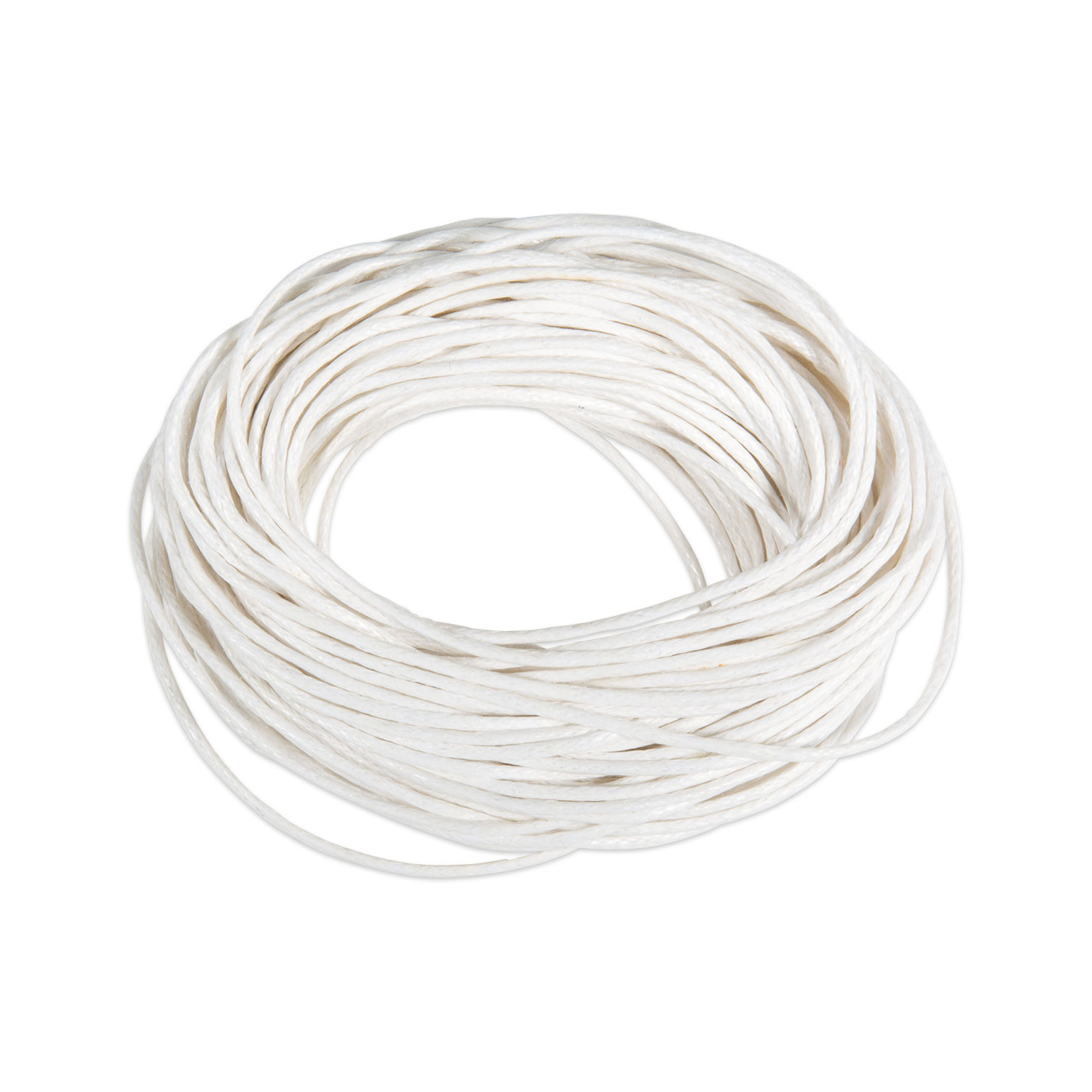 NEU Baumwoll-Kordel, Durchmesser 1mm, L�nge 5m, Wei�