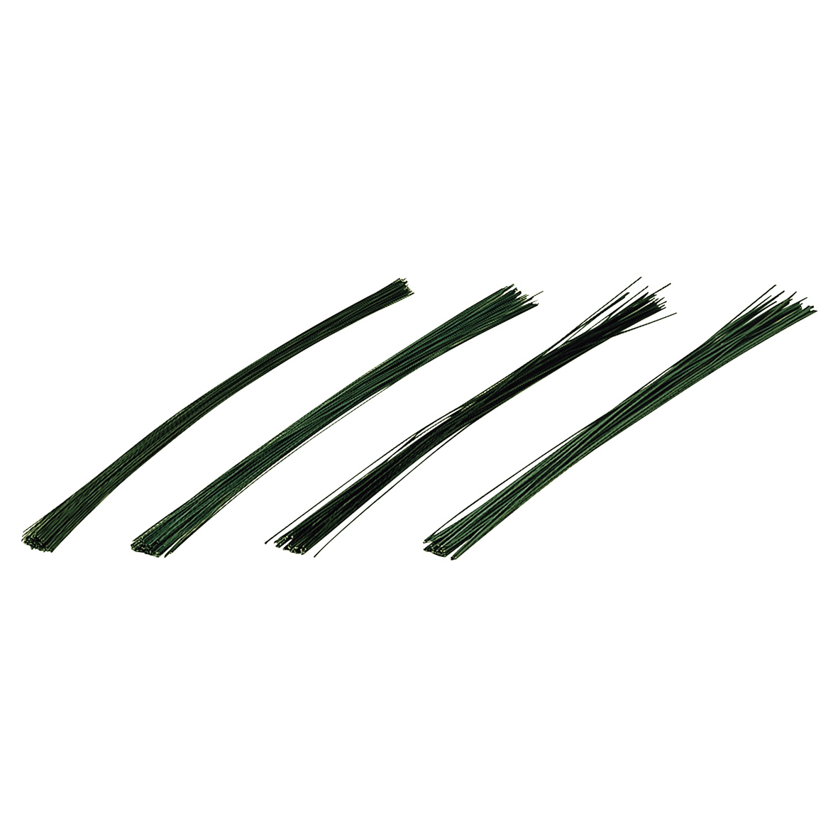 NEU Steckdraht gr�n, 30 cm lang - Verschiedene Ausf�hrungen