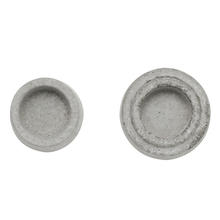 SALE Glorex Reliefform Teelichthalter, Rund, 6+7cm