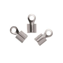 NEU Endst�ck, 20 St�ck, 5 x 9,5 mm, silberfarben