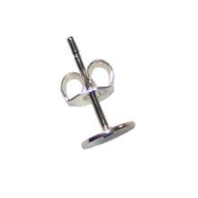 NEU Ohrstecker, 2 St�ck, 6 mm, silberfarben