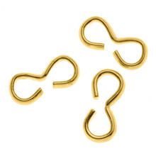 SALE Schmuckkrallen 10 Stk. 14mm, goldfarben