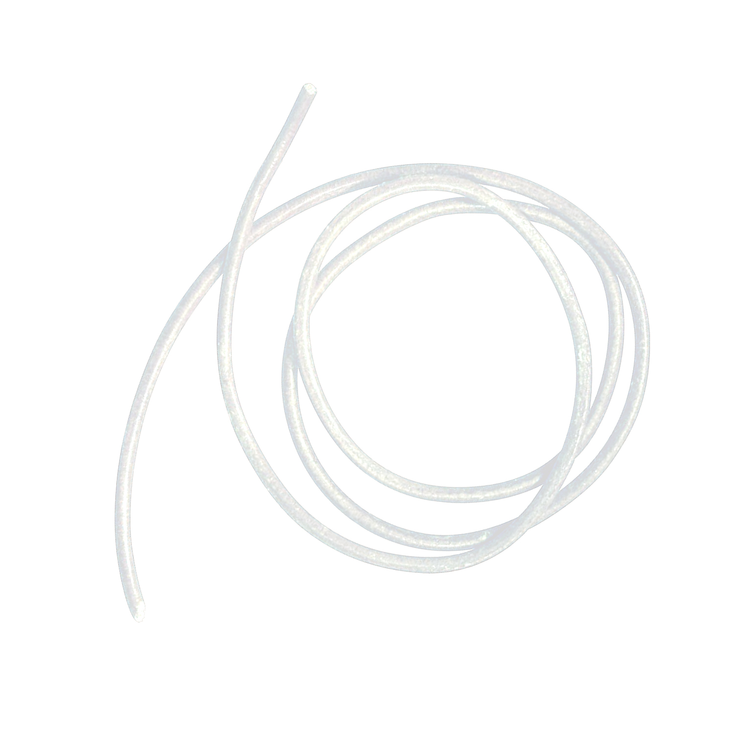 SALE Lederriemen / Lederband, Durchmesser 2mm, L�nge 1m, Wei�