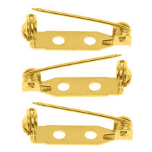 Broschennadel, 18 mm, Gold, 5 St�ck