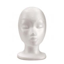 NEU Styroporkopf Frau / M�dchen, H�he: 28 cm