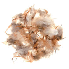 Marabu-Federn Gro�packung, 10 g, naturbraun