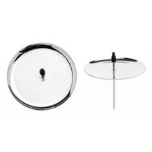 NEU Kerzenhalter 4 St�ck, 6 cm, silberfarben