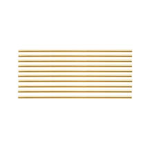 NEU Verzierwachsstreifen halbrund, 10 St�ck, 200 x 3 mm, gold