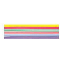 NEU Verzierwachsstreifen, 6 x 3 St�ck, 200 x 2 mm, Pastell
