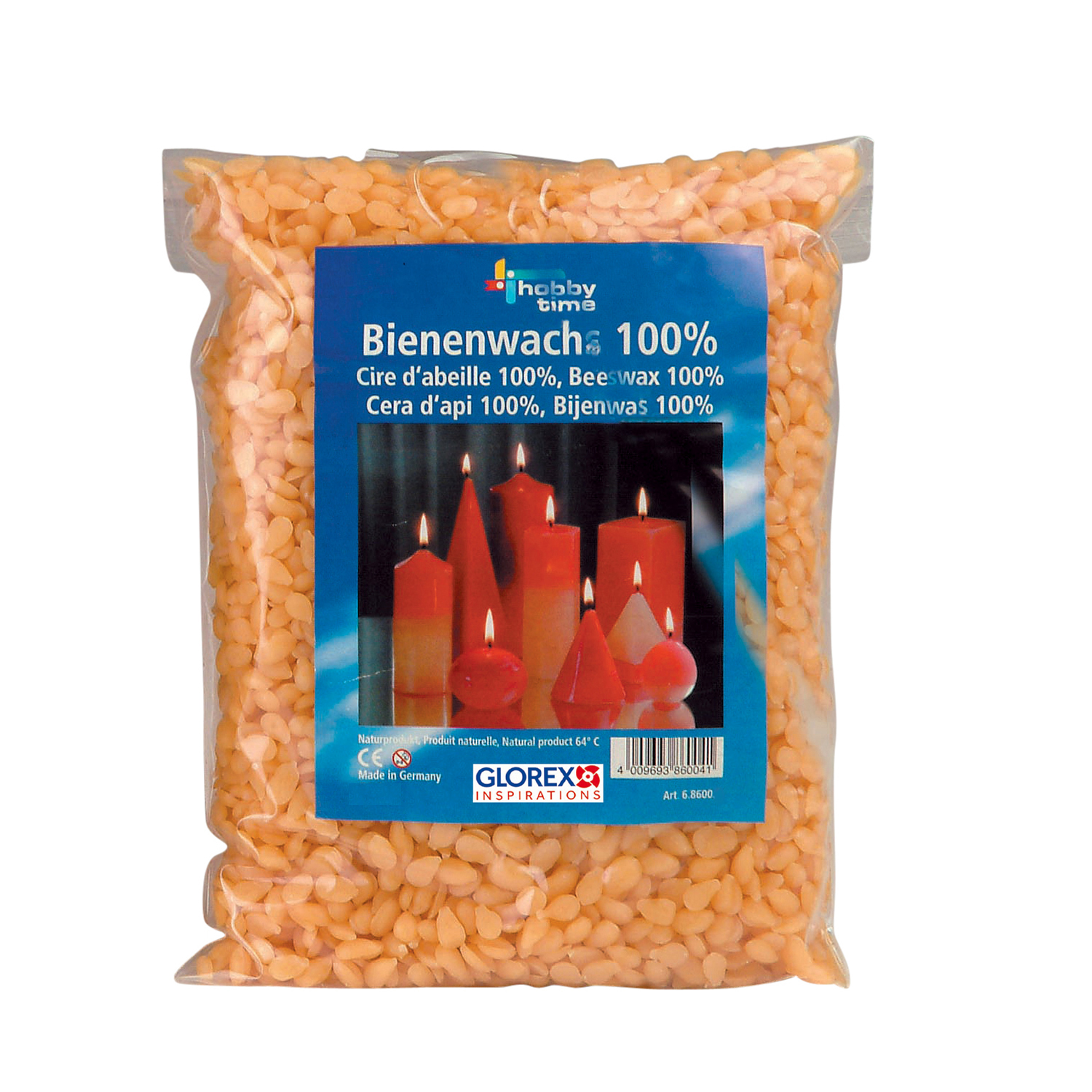 NEU Reines nat�rliches Bienenwachs (Linsenform), 125g