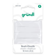 Super-Elastic-Band, 12 mm breit, 2 m lang, wei�
