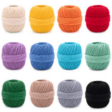 SALE H�kel-und Strickgarn 10, 100% Baumwolle, 50g, 280m - Verschiedene Farben