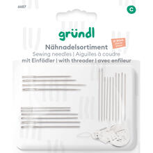 N�hnadelsortiment mit Einf�dler, 21-teilig