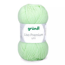 Strickgarn Lisa, 100% Polyacryl, Oeko-Tex Standard, 50g, 150m, Farbe 06, helles Neongr�n