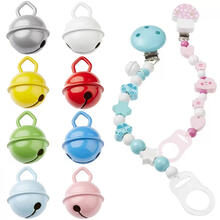 SALE Gl�ckchen bunt lackiert, 15 mm, 2 St�ck im Beutel - Verschiedene Farben