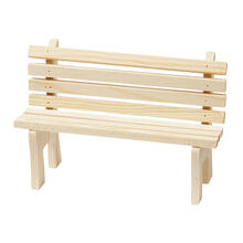 NEU Miniatur-Holz-Bank, Gr��e 13 x 8,5 x 5 cm