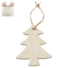 SALE Hobbyfun Holzbaum zum H�ngen, 7 cm, 4 Stk.