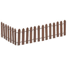 NEU Miniatur-Garten-Zaun, Gr��e 25 x 5 cm, braun