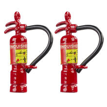 NEU Miniatur Feuerl�scher f�r Wichtel / Geldgeschenke, ca. 3,5 cm, 2 St�ck