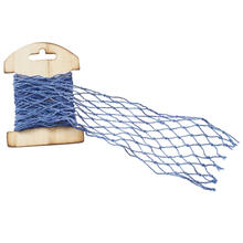 Hobbyfun Deko Netzband, 13 x 100 cm, blau
