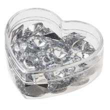 NEU Streu-Deko Diamantoptik, Gr��e 16 mm, Box mit 45 St�ck