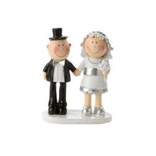 SALE Figur: Jubil�umspaar, ca. 5,5 cm, silber
