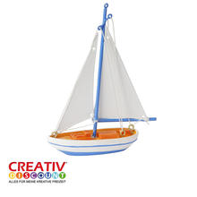 Miniatur- Segelboot, L�nge 7 x 11cm