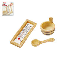 Hobbyfun Mini-Sauna Zubeh�r, 3- 6cm, 3-teilig