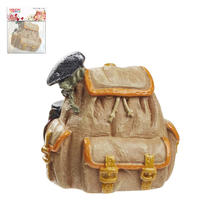 Mini Trekking-Rucksack braun ca.3,5cm, 1 St�ck