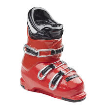 NEU Miniatur-Skistiefel, Gr��e ca. 4 cm, rot