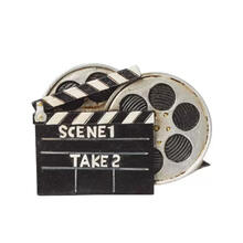 Hobbyfun Mini Filmklappe, ca. 7cm, 1 St�ck