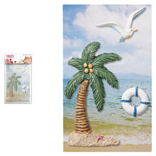 Mini- Set Palme, Rettungsring, M�we 2,5- 9,5cm