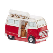 NEU Miniatur-Camping-Bus, Rot-Wei�, Gr��e ca. 4,5 cm