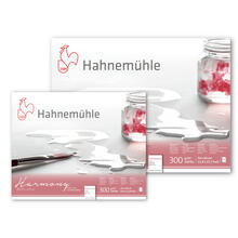 SALE Aquarellblock Harmony, 300g/m�, matt, 12 Blatt - Verschiedene Formate